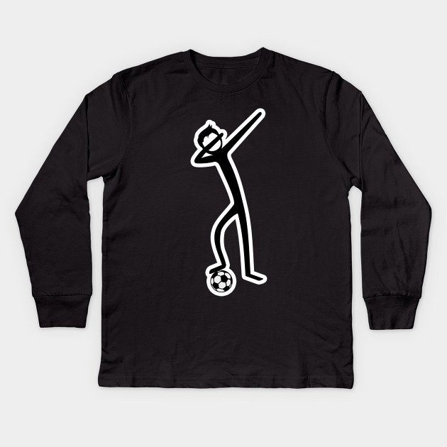 Dabbing Stick Figure - Soccer I